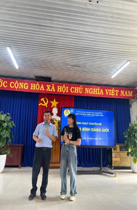 Sinh hoạt chuyên đề công tác bình đẳng giới với các hoạt động can thiệp phòng, chống bạo lực gia đình