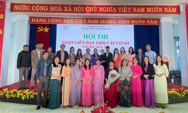 TRƯỜNG THPT CHUYÊN BẢO LỘC TỔ CHỨC THÀNH CÔNG HỘI THI GIÁO VIÊN DẠY GIỎI CẤP CƠ SỞ NĂM HỌC 2024-2025