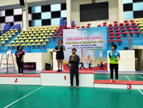 CĐCS TRƯỜNG CHUYÊN THĂNG LONG – ĐÀ LẠT THAM GIA GIẢI BÓNG BÀN, CẦU LÔNG CBQL, GV, NV THÀNH PHỐ ĐÀ LẠT NĂM HỌC 2023-2024