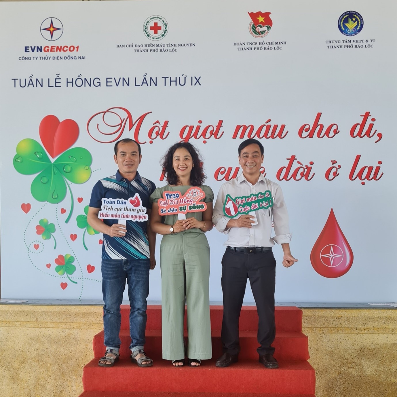 MỘT GIỌT MÁU CHO ĐI, MỘT CUỘC ĐỜI Ở LẠI - CĐCS THPT BẢO LỘC