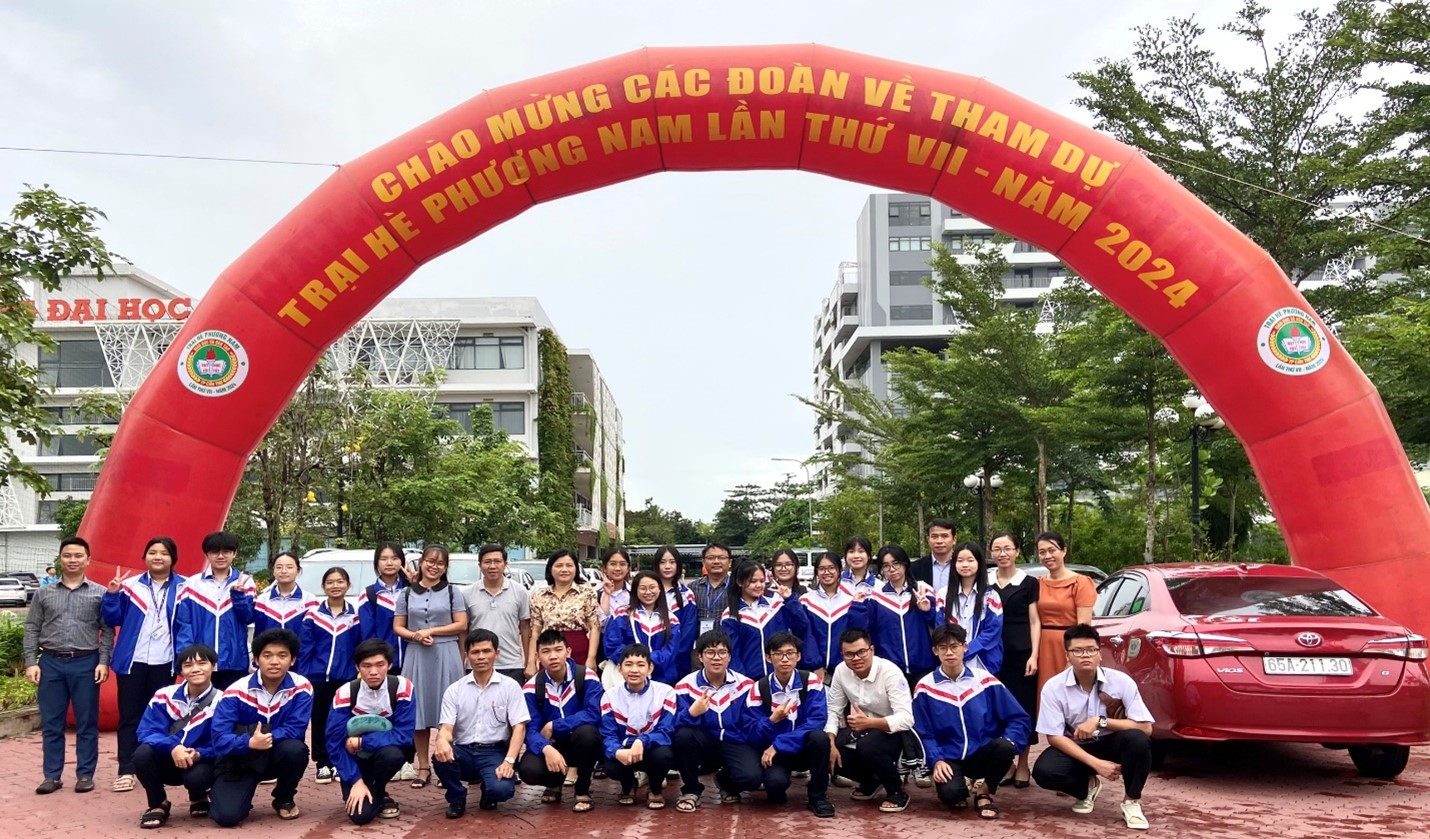 TRƯỜNG THPT CHUYÊN BẢO LỘC THAM GIA TRẠI HÈ PHƯƠNG NAM LẦN THỨ VII – NĂM 2024 TẠI THÀNH PHỐ CẦN THƠ