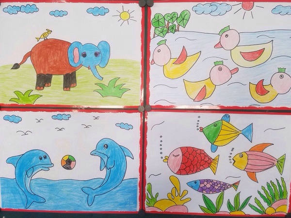 Bộ sưu tập tranh vẽ của trẻ mầm non qua các chủ đề