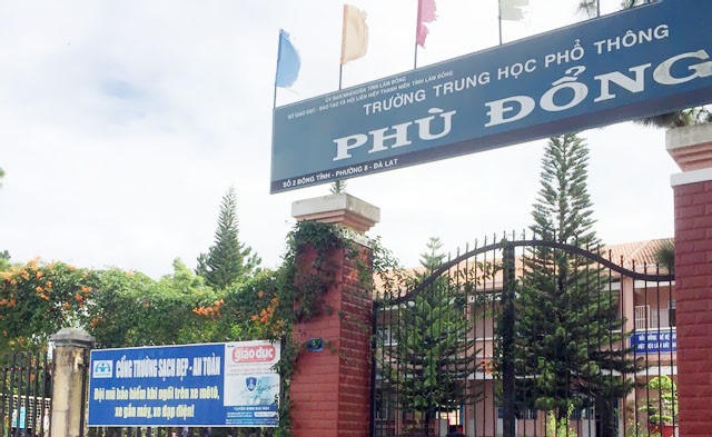 QUYẾT ĐỊNH GIẢI THỂ TRƯỜNG THPT PHÙ ĐỔNG - ĐÀ LẠT