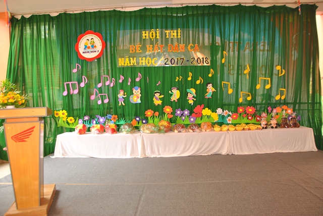 Hội Thi Bé Hát Dân Ca Năm Học 2017 - 2018