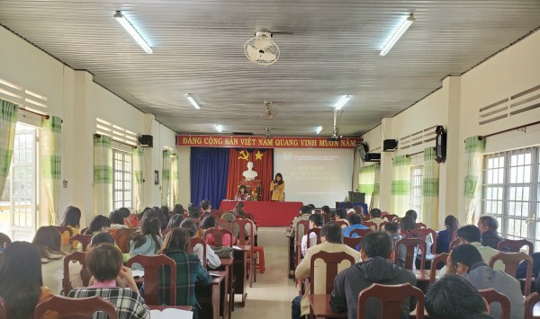 CĐCS TRƯỜNG THPT PHAN BỘI CHÂU TỔ CHỨC THÀNH CÔNG HỘI NGHỊ ĐỐI THOẠI TRỰC TIẾP