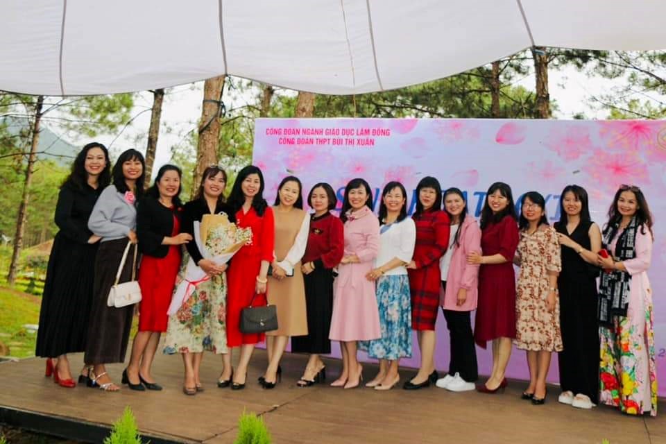 CÔNG ĐOÀN THPT BÙI THỊ XUÂN VỚI CÁC HOẠT ĐỘNG CHÀO MỪNG 20/10