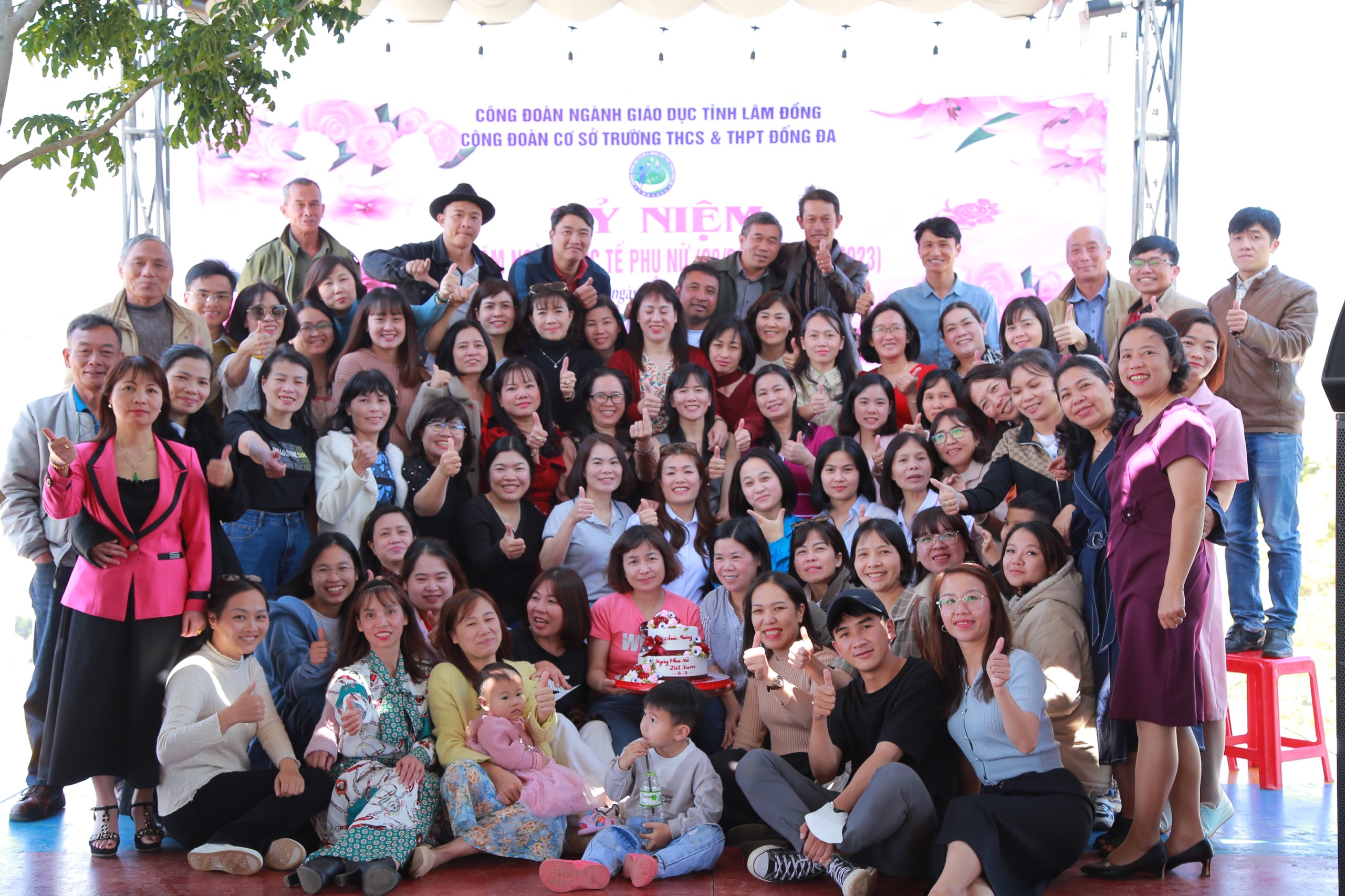 CÔNG ĐOÀN TRƯỜNG THCS & THPT ĐỐNG ĐA  – ĐÀ LẠT, TỔ CHỨC CÁC HOẠT ĐỘNG CHÀO MỪNG  113 NĂM, NGÀY QUỐC TẾ PHỤ NỮ 8-3