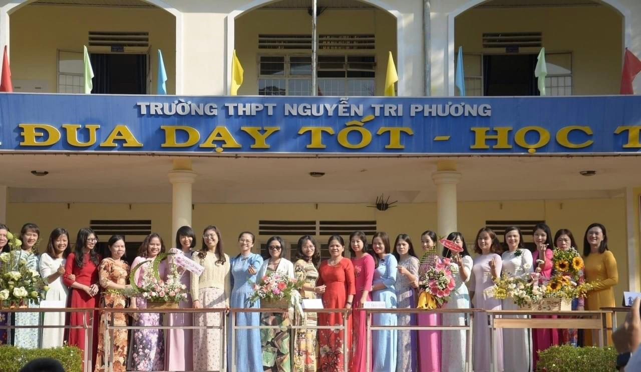 CÔNG ĐOÀN CƠ SỞ TRƯỜNG THPT NGUYỄN TRI PHƯƠNG TỔ CHỨC CÁC HOẠT ĐỘNG Ý NGHĨA CHÀO MỪNG KỈ NIỆM 114 NĂM NGÀY QUỐC TẾ PHỤ NỮ 8/3