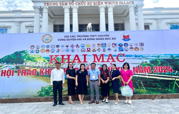 TRƯỜNG THPT CHUYÊN BẢO LỘC THAM DỰ HỘI THẢO KHOA HỌC LẦN THỨ XVI - NĂM 2024 TẠI TRƯỜNG THPT CHUYÊN LAM SƠN TỈNH THANH HÓA 