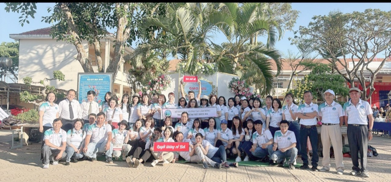 CĐCS TRƯỜNG THCS & THPT ĐỐNG ĐA THAM GIA GIAO LƯU  VỚI CÁC TRƯỜNG TRONG CỤM THI ĐUA SỐ 2 KHỐI ĐƠN VỊ TRỰC THUỘC SỞ GIÁO DỤC VÀ ĐÀO TẠO LÂM ĐỒNG