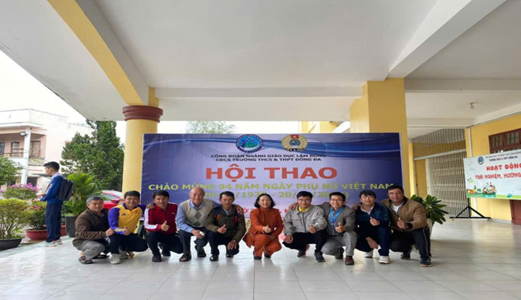 CÔNG ĐOÀN TRƯỜNG THCS & THPT ĐỐNG ĐA TỔ CHỨC THÀNH CÔNG HỘI THAO CHÀO MỪNG NGÀY PHỤ NỮ VIỆT NAM 20/10