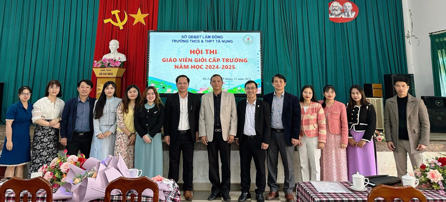 CÔNG ĐOÀN TRƯỜNG THCS&THPT TÀ NUNG PHỐI HỢP VỚI CHÍNH QUYỀN TỔ CHỨC HỘI THI GIÁO VIÊN DẠY GIỎI CẤP TRƯỜNG NĂM HỌC 2024-2025