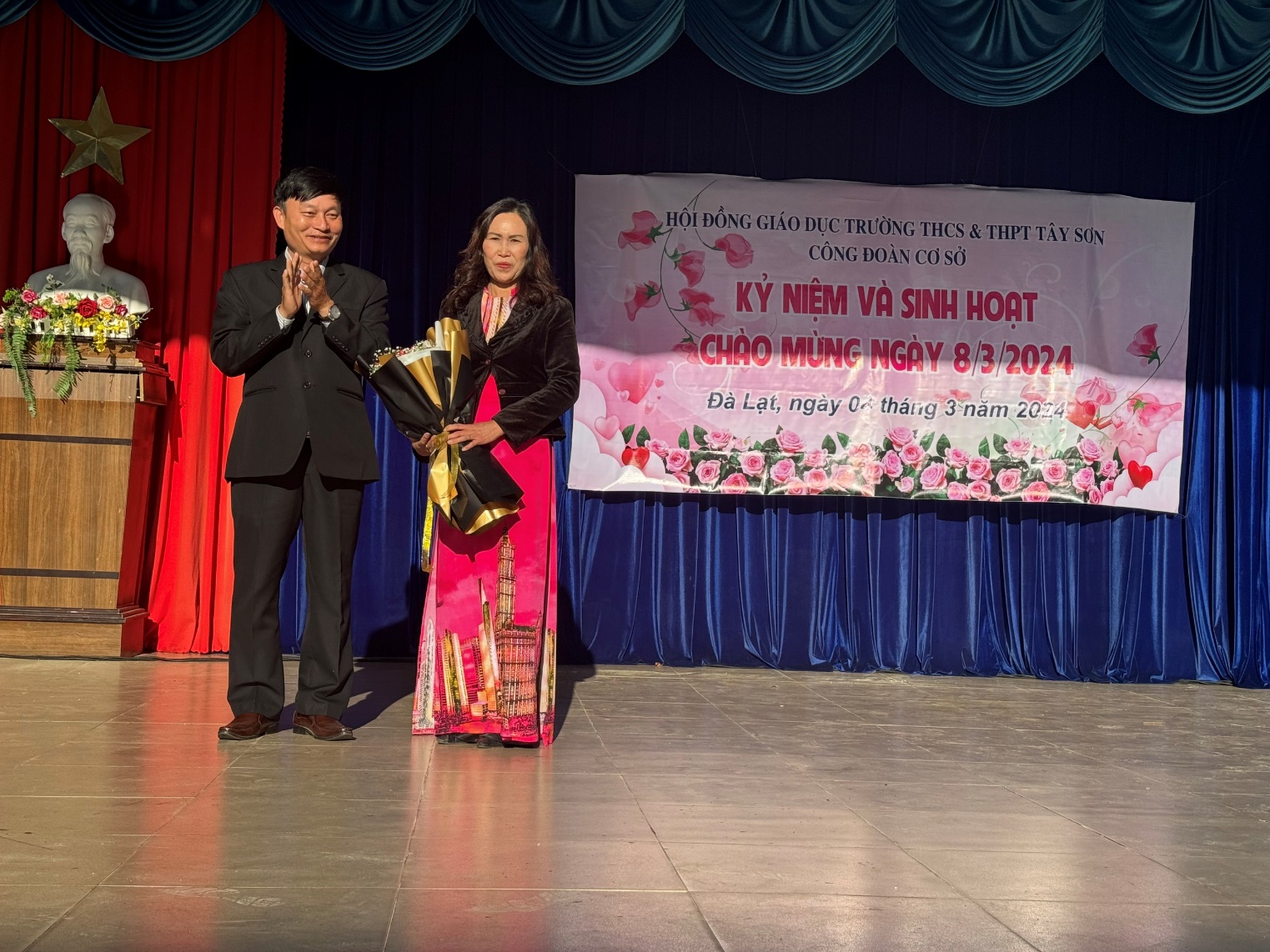 TRƯỜNG THCS&THPT TÂY SƠN TỔ CHỨC KỶ NIỆM VÀ CHUỖI HOẠT ĐỘNG CHÀO MỪNG 114 NĂM NGÀY QUỐC TẾ PHỤ NỮ (8/3/1910 – 8/3/2024) 