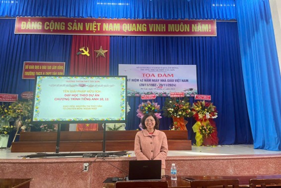 TRƯỜNG THCS&THPT TÂY SƠN  TỔ CHỨC HỘI THI GIÁO VIÊN GIỎI CẤP TRƯỜNG NĂM HỌC 2024 – 2025