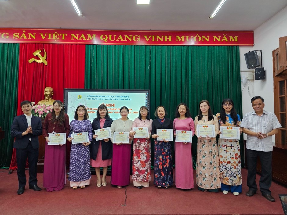 HỘI NGHỊ VỀ BÌNH ĐẲNG GIỚI VÀ SƠ KẾT 02 NĂM THỰC HIỆN PHONG TRÀO THI ĐUA “GIỎI VIỆC TRƯỜNG – ĐẢM VIỆC NHÀ” 