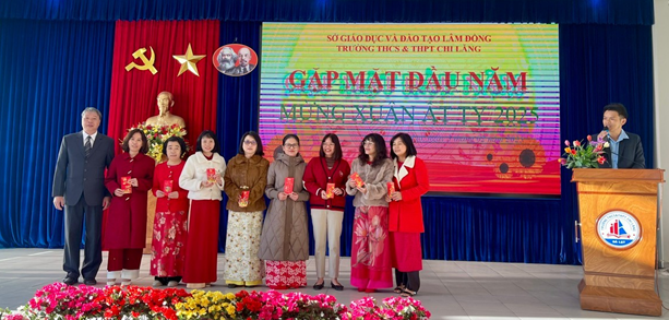 TRƯỜNG THCS&THPT CHI LĂNG TƯNG BỪNG KHAI XUÂN ẤT TỴ 2025