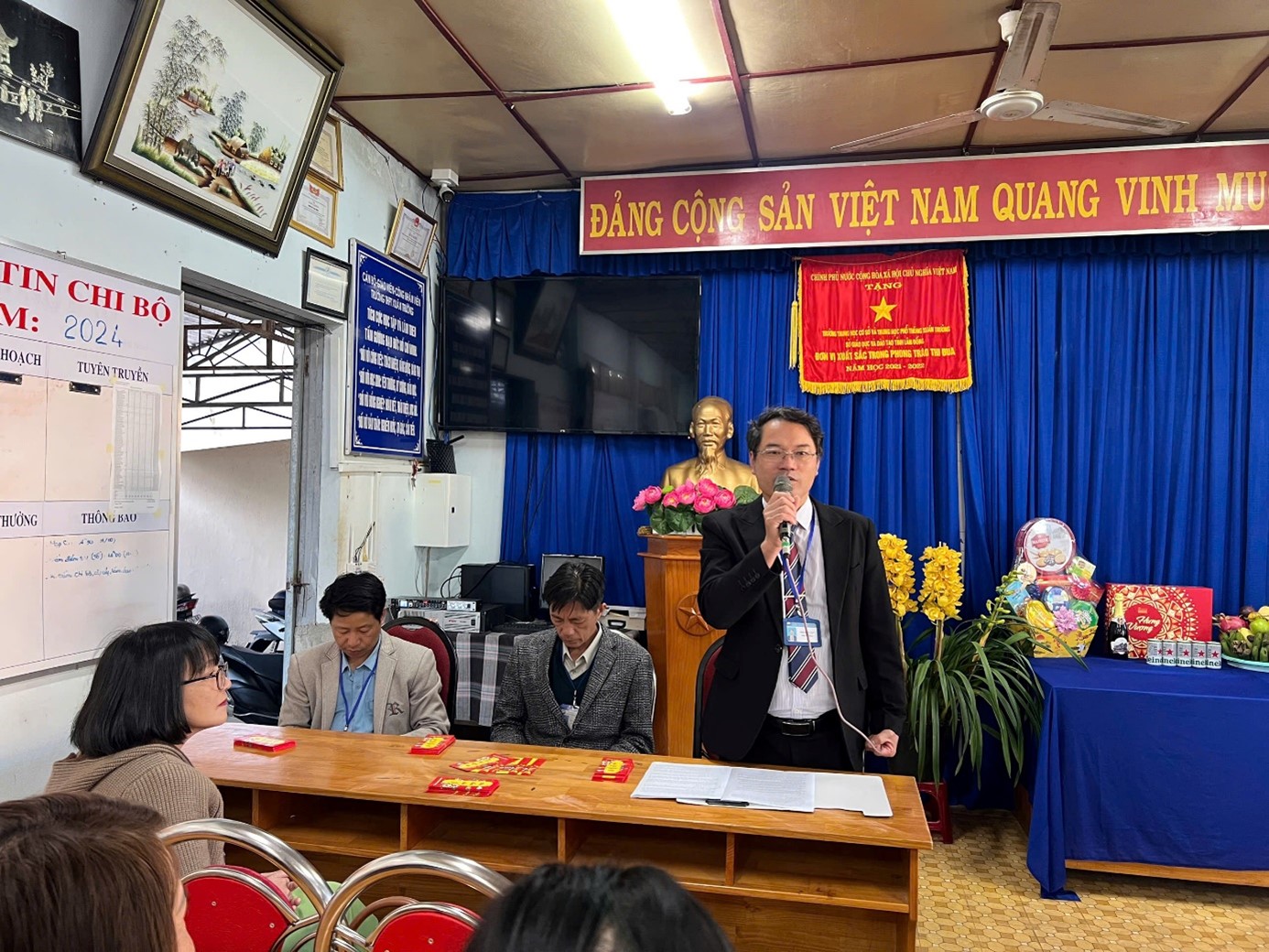 CÔNG ĐOÀN TRƯỜNG THCS&THPT XUÂN TRƯỜNG TỔ CHỨC HỌP MẶT ĐẦU NĂM XUÂN ẤT TỴ 2025