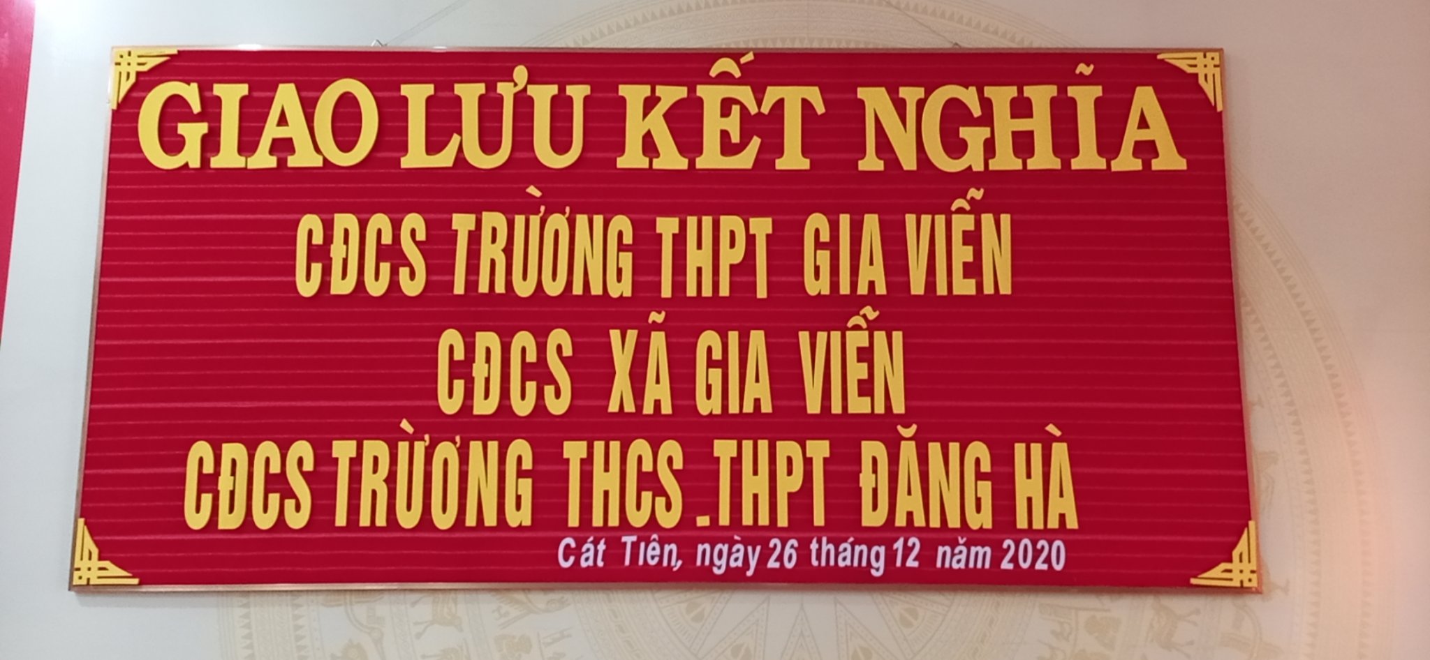 MỘT SỐ HOẠT ĐỘNG CỦA CÔNG ĐOÀN CƠ SỞ TRƯỜNG THPT GIA VIỄN TRONG THÁNG 12