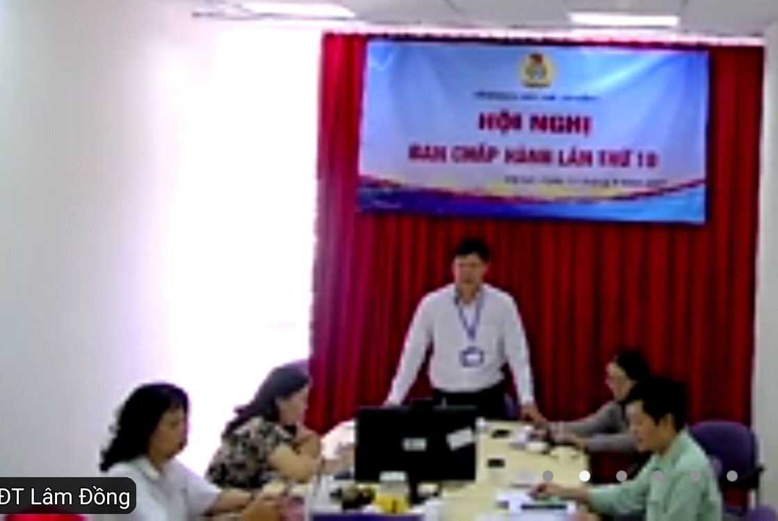 HỘI NGHỊ  BAN CHẤP HÀNH CÔNG ĐOÀN LẦN THỨ 10