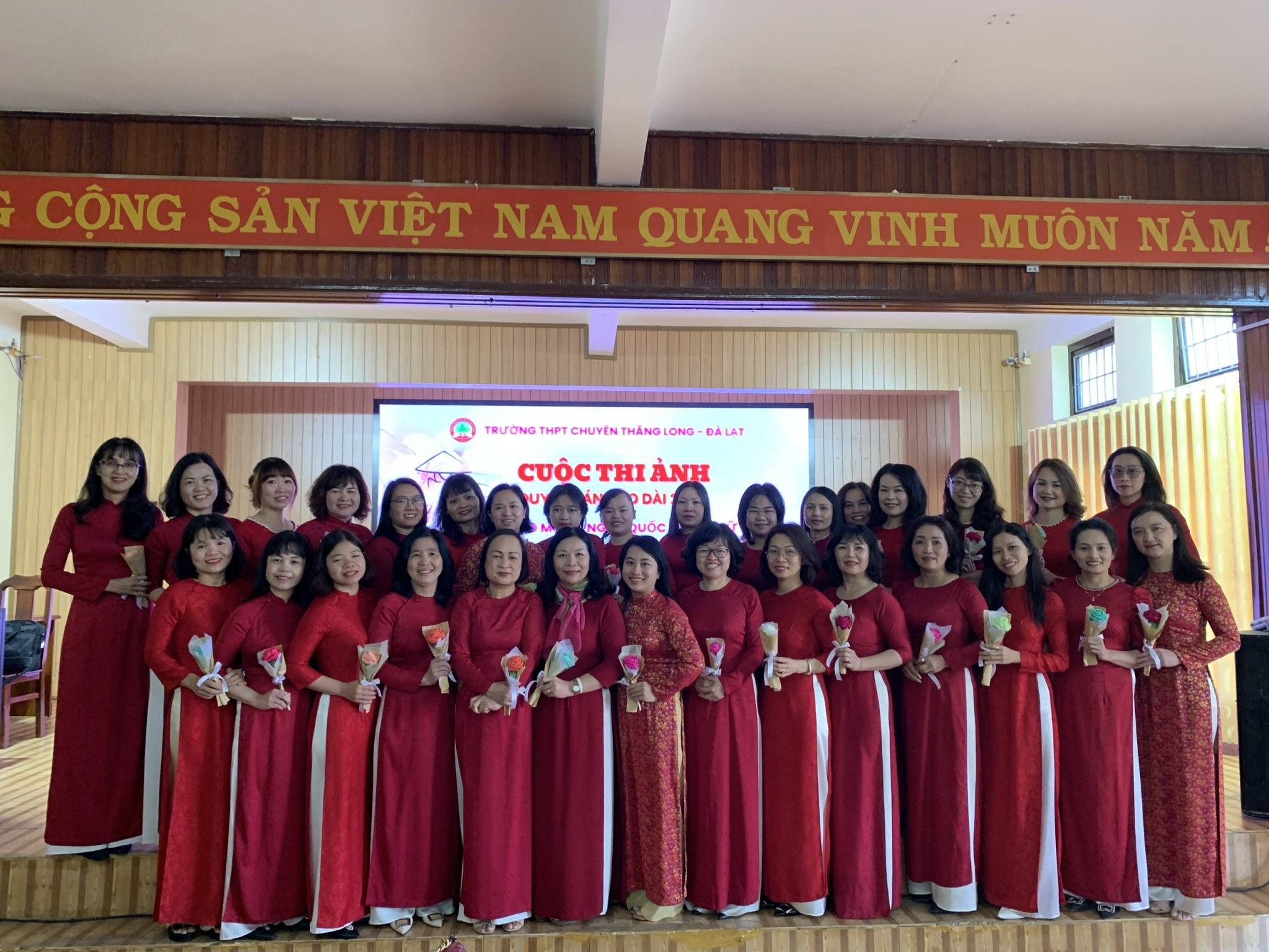 Công đoàn trường THPT Chuyên Thăng Long – Đà Lạt, tưng bừng các hoạt động chào mừng ngày Quốc tế phụ nữ 8-3